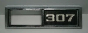 Vintage GM Chevrolet 307 Emblem Marker Model 3921888 - Picture 1 of 4