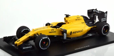 RENAULT RS16 SHOWCAR 2016 MAGNUSSEN PALMER SPARK 7711782398 1/18 RESINA F1 - Immagine 1 di 3