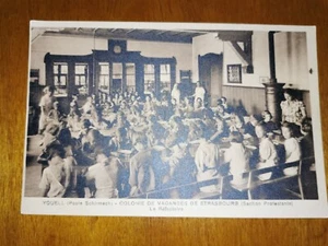 CPA - 67 - YQUELL - Colonie de vacance de strasbourg - La Réfectoire - Imagen 1 de 2
