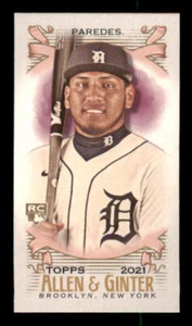 2021 Topps Allen and Ginter Mini #254 Isaac Paredes - Picture 1 of 2