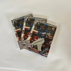 2019 1st Bowman Orelvis Martinez BP-69 Toronto Blue Jays 3 Card Lot - Bild 1 von 3