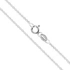 24" Sterling Silver Necklace Italian Round Rolo Chain Pure 925 Italy Wholesale