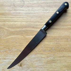 Vtg SABATIER PROFESSIONAL 5” Blade Hi-Carbon Stainless Fully Forged Steak Knife - Picture 1 of 13
