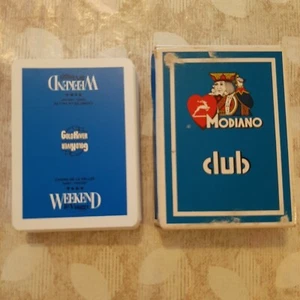 carte modiano club mazzo blu weekend e viaggi casino de la vallee - Foto 1 di 2