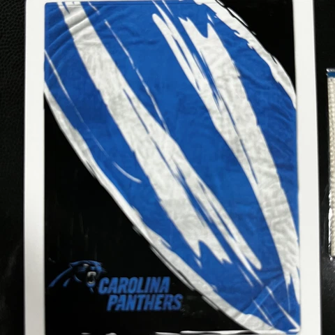 Carolina Panthers NFL Football Blue White Super Soft Throw Blanket 60"x 80" NEW Cover