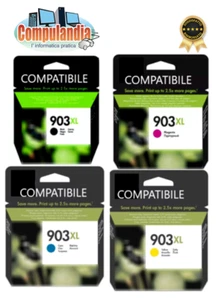 Compatibile HP 903 XL - Kit 4 Cartucce - Foto 1 di 1