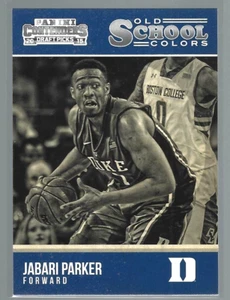 2015-16 Contenders Draft Picks Old School Colors #12 Jabari Parker Blue Devils - Picture 1 of 2
