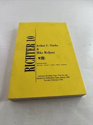 Arthur C. Clarke Richter 10 Advance Reading Copy RARE ARC - Image 1 of 4