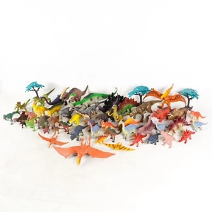Dinosaurs Dino Creature Action Figures Various Plastic Assorted Mixed Toy Lot 49 - Picture 1 of 24