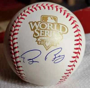 Mint Bruce Bochy Signed 2010 World Series Logo Baseball 4X WS Champions Mgr***** - Picture 1 of 8