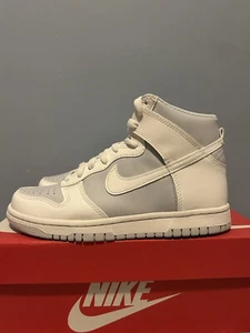 Nike Dunk High Summit White Pure Platinum Uk 5 GS - DB2179 107 - Picture 1 of 6