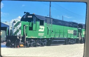 Vintage Slide GP15-1 1385 BN Burlington Northern 1982 Kodachrome - Picture 1 of 3