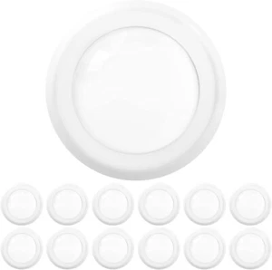 Sunco 12 Pack 5/6 Inch LED Disk Lights, Flush Mount Disc Recessed Ceiling Can... - Picture 1 of 11