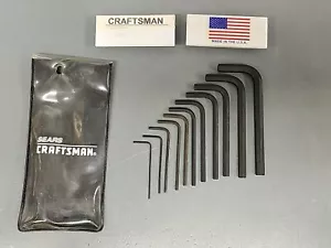Craftsman 11 Piece Hex Key Set Hollow Allen Wrench 46693 9_46693 NOS USA - Foto 1 di 8