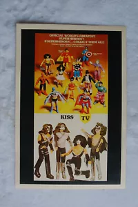 Kiss dolls toy advertisement promotional poster 1978 - Picture 1 of 1