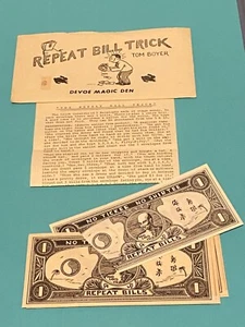 Zaubertrick Repeat Bill Trick - Bild 1 von 1