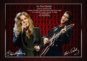 Elvis & Lisa Marie - In The Ghetto - Exclusively by Mashed Designs - Imagen 1 de 7