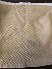 Fieldcrest Luxury Matelasse Lattice Golden Beige Qeen Bed Skirt  14" Drop NEW