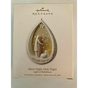 Silent Night Holy Night HALLMARK Ornament NEW in Box C - Picture 1 of 3