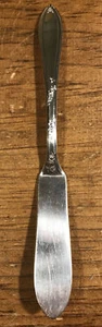 Vtg New England Silver 1919 Rosemary Pattern Silver Plate Master Butter Knife - Picture 1 of 8