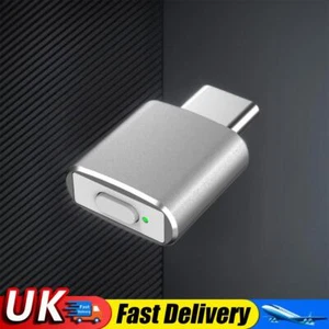 USB C Mouse Jiggler Mover Undetectable 3 Modes with Switch Button (Silver T16) U - Picture 1 of 8