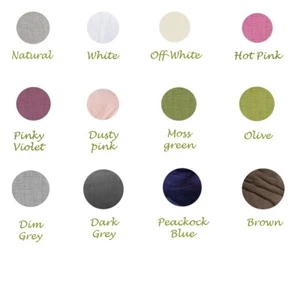 Sample swatches of linen fabric Free - Picture 1 of 1
