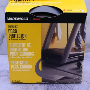 New Wiremold CDB-5 Gray 5ft Corduct Overfloor Cord Protector - Picture 1 of 5