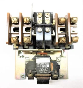 AO SMITH PML Type Relay Bulletin 7305 10A/600VAC 5UH6 USED - Picture 1 of 5