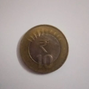 India 10 rupees coin. Year 2015 Dual Metal. - Picture 1 of 2