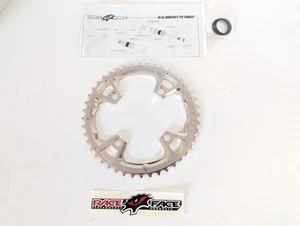 Nuevo de Lote Antiguo Plato Race Face Canada 104 44T 9 Velocidades MTB 4 Pernos Plateado NUEVO - Imagen 1 de 13