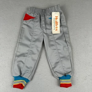 Vintage Heath Tex Pants 18M Gray Trousers Colorful 70s USA Made Perma Press NWT - Picture 1 of 15