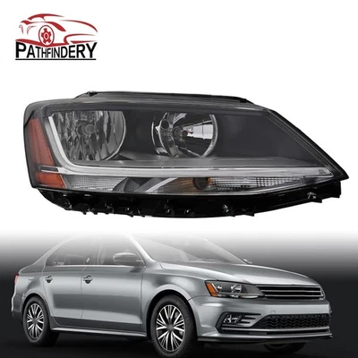Faro pasajero para Volkswagen Jetta 2017-2018 halógeno con faro LED DRL Foto 1 de 4
