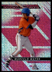 2022 Goodwin Champions Platinum Pink Traxx #P25 Marcelo Mayer 185/299 - Picture 1 of 2