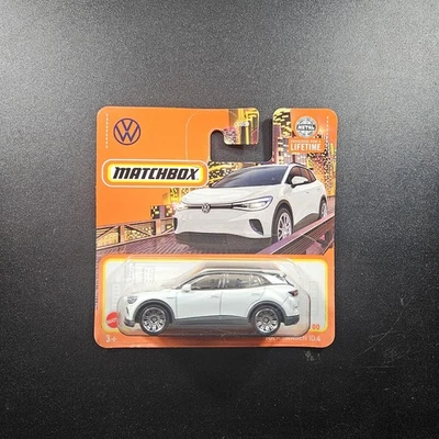 Matchbox 1:64 Volkswagen ID  4 (White) Short Pack_S TWO FOUR - Image 1 of 2