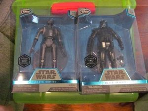 2 Star Wars Blue Elite Series Figuren K-2S0 & Imperial Death Trooper - Bild 1 von 2