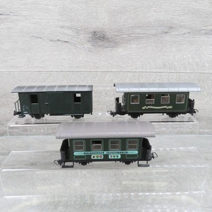 LILIPUT - HOe - 3x Personenwagen, Packwagen für Bastler 6463 - #R13420 - Picture 1 of 8