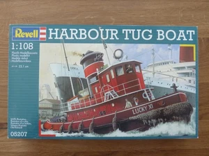 Revell 05207 Harbour Tug Boat 1:108 ungebaut vollständig gute OVP - Bild 1 von 3