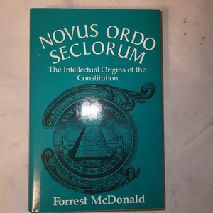 Novus Ordo Seclorum Forrest Mcdonald Vintage History Book Nice!! - Picture 1 of 4