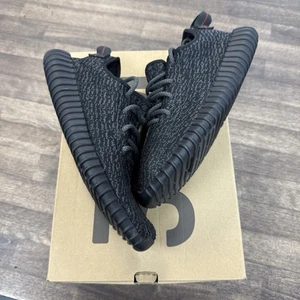 Größe 9 - Adidas Yeezy Boost 350 2023 Pirate Black (gebraucht) - Bild 1 von 5