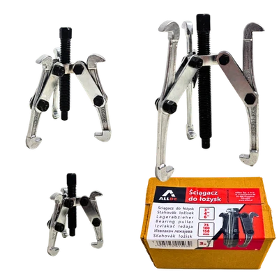 ALLBE 3-Arm Abzieher Set 75–150 mm (3", 4", 6") | Lagerabzieher für Nab