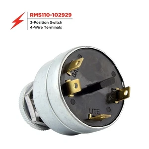 3-Position Ignition Key Switch for Moto-Ski Futura / Grand Prix 1979-2011 - Picture 1 of 9