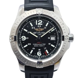 Reloj usado Breitling Colt Quartz A74388 negro tamaño 44 mm para hombre #41318 - Imagen 1 de 8