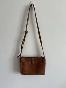 Able Umhängetasche Cognac Used Leder - Bild 1 von 3