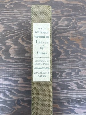 Walt Whitman Leaves Of Grass 1940 Doubleday - Breaking Bad Book Foto 1 de 4