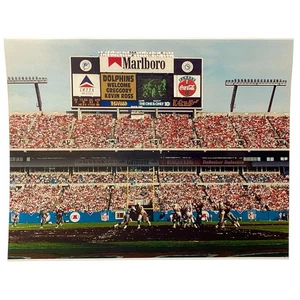 Foto NFL Miami Dolphins vs New England Patriots Spiel 1994 Marino 300 TD 11x13,5 - Bild 1 von 7