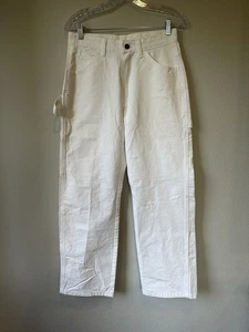 Dickies Sherwin Williams Painter Pants Mens 30x30 White Work - Picture 1 of 8