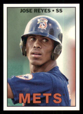 2023 Topps Pro Debut MiLB Legends #MILB19 Jose Reyes - Image 1 of 2