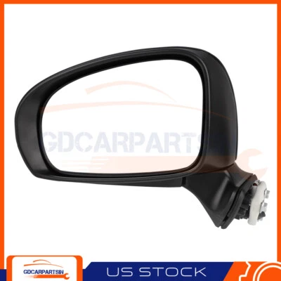 Espejo retrovisor eléctrico térmico negro de repuesto para Toyota PRIUS V 2015-2017 lado izquierdo derecho Foto 1 de 4