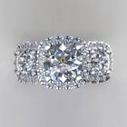 Womens Engagement Ring 1.50 Ct IGI GIA Lab Grown Diamond 950 Platinum Size 7 8 9