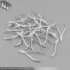 50 Kieferorthopädische Vogel Schnabel Zange Schlaufe Formung Licht Draht Biegen Dental - Bild 1 von 3